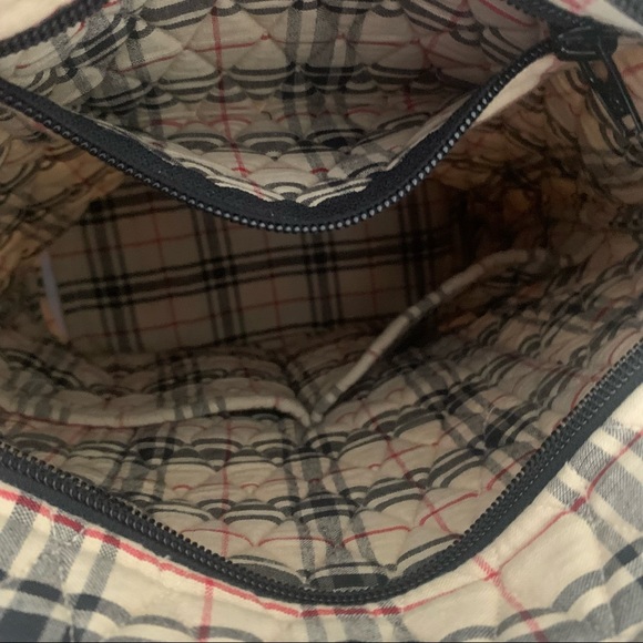 Victorian Heart Bella Taylor Quilted Plaid Washable Cotton Tote Bag - Picture 7 of 9